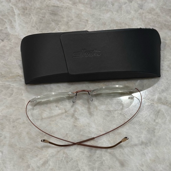 Silhouette Eyeglasses 7799 40 6069 Titanium Austria‎ Plus Case main image 10